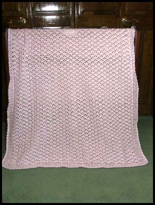 Cloud Soft Shells II Baby Afghan (click to see closeup)