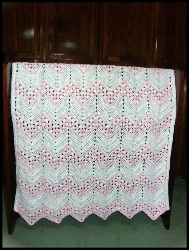 Romance Girls Baby Afghan (click to see more photos)