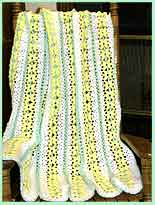 Daisies for Baby Baby Afghan