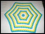 Hexagon Baby Blanket