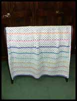 Granny Stripe Baby Blanket