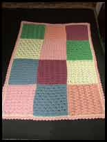 Sampler Square Baby Blanket