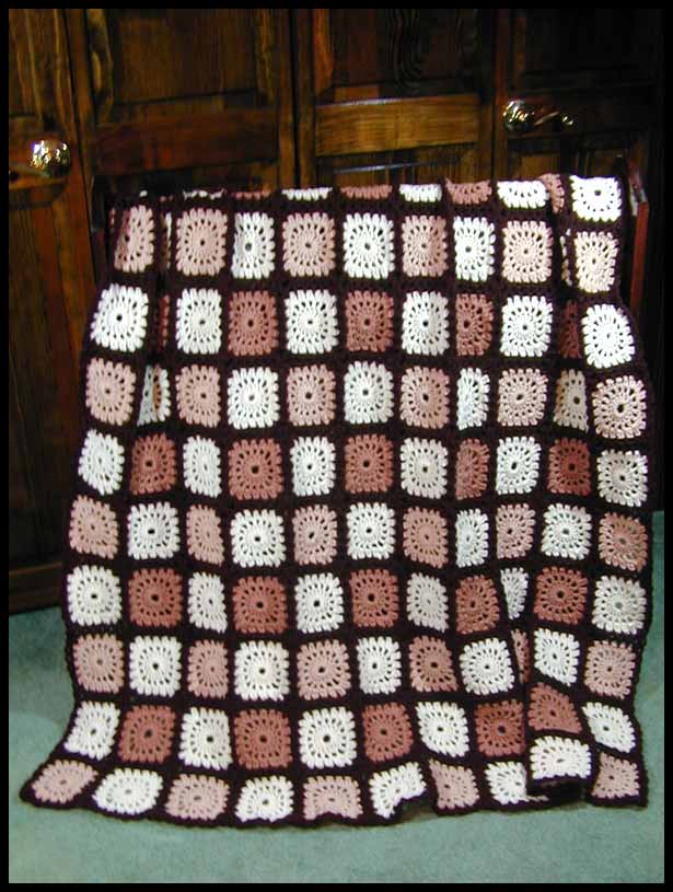 Square Circles Afghan (click to see closeup)