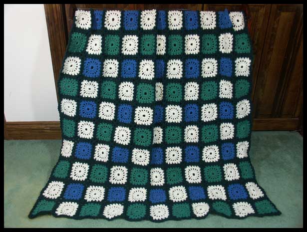 Square Circles Afghan (click to see closeup)