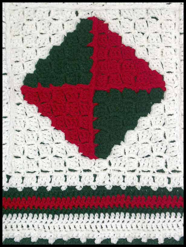 Christmas Quilt Closeup (click to go back)