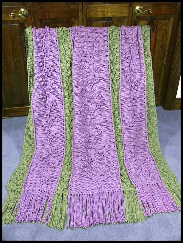 Floral Cascade Afghan