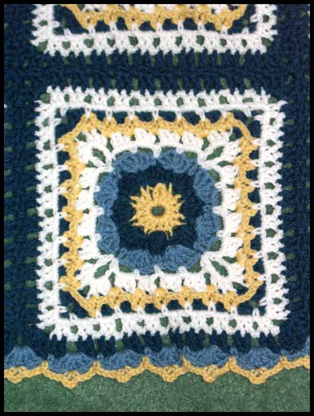 Colonial Afghan Closeup (click to go back)