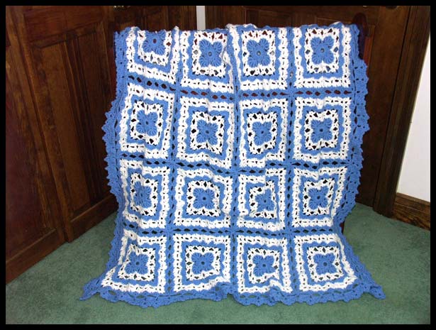 Bluebonnet Bliss Afghan