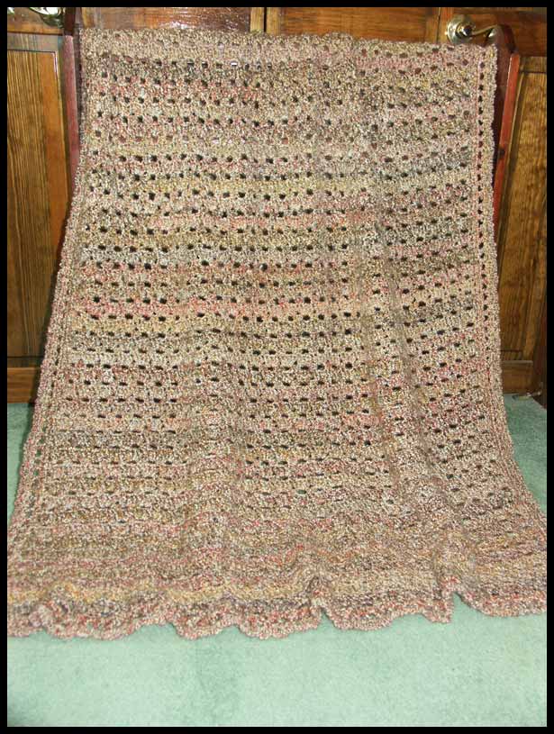 Bella Vista Afghan (click to see closeup)