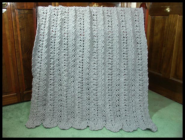 Vintage Lace Afghan (click to see closeup)