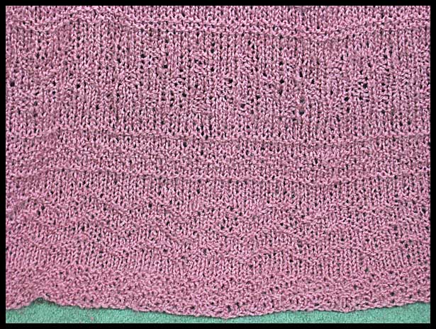 Textured Lap Robe Closeup 1 (click to go back)