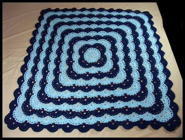 Meringue Stitch Throw (click to see more images)