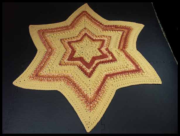 Hugs & Kisses Starshine Afghan (click to see more images)