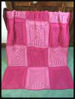 Pink Angels Afghan