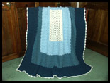 Denim Blues Throw