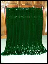 Emerald Treasure Afghan