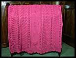 Aran Hearts Throw