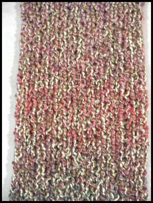 Doubleknit Quartz Scarf Closeup (click to go back)