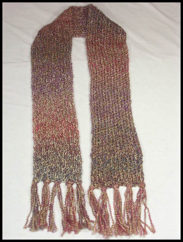 Doubleknit Quartz Scarf Flat (click to go back)