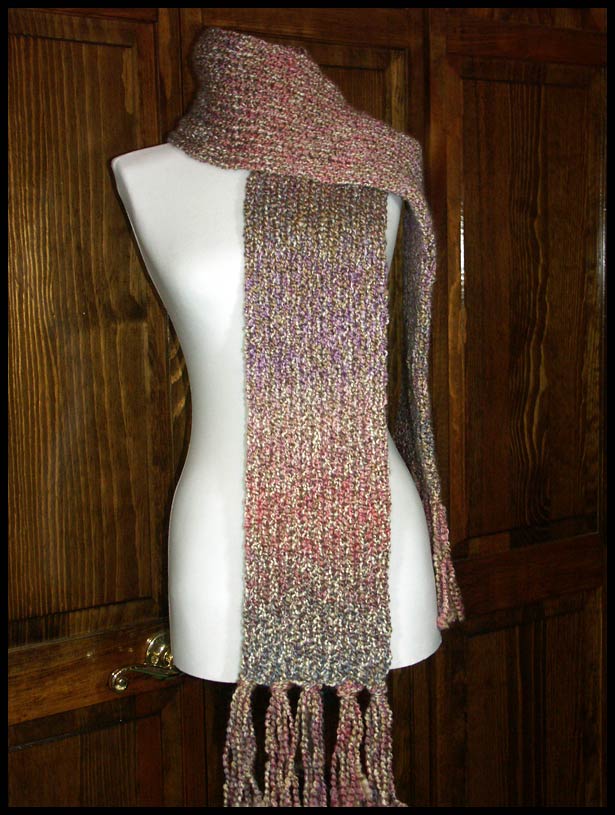 Doubleknit Scarf - Quartz (click to see closeup)