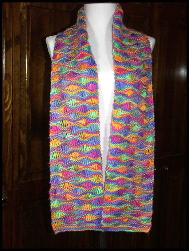 Wave Stitch Scarf