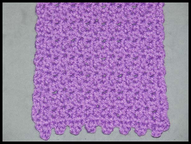 Draft Dodger Scarf closeup (click to go back)