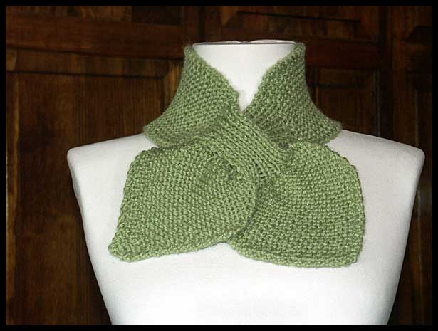 Bow Knot Scarf - Light Thyme