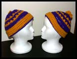 His & Her LSU Hats