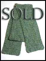 Emerald Chenille Scarf