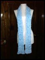 Lt. Blue Boa Scarf