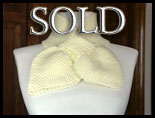 Bow Knot Scarf - Soft Beige
