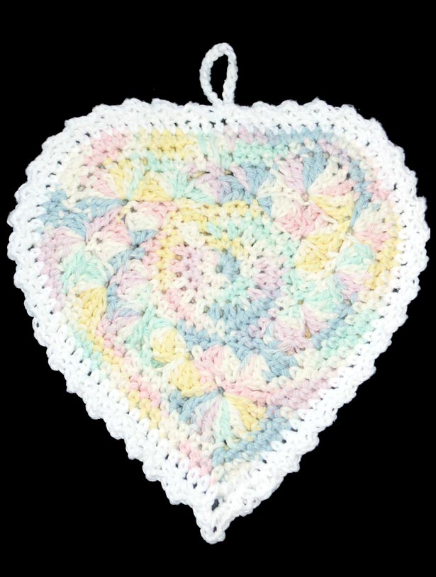 Heart Spring Potholder