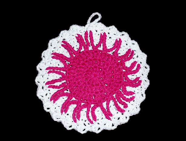 Spider Mum Potholder