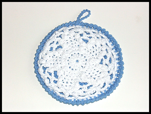 Cornflower Potholder