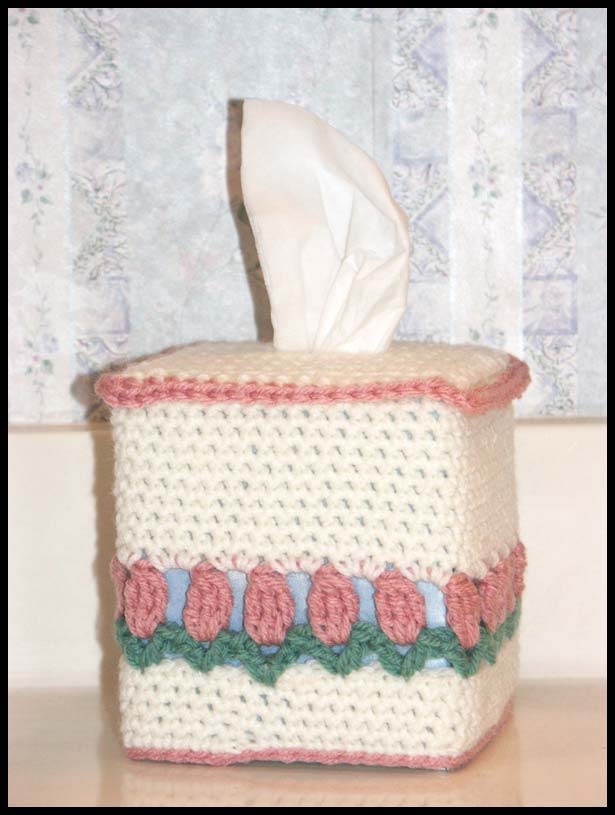 Rose Garden Tissue Topper