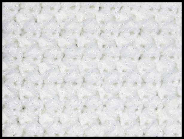 Puff Stitch Baby Sweater Closeup (click to go back)