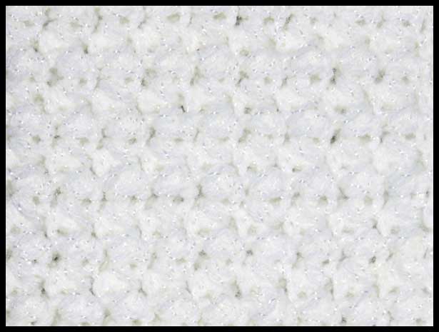 Puff Stitch Baby Sweater Closeup (click to go back)