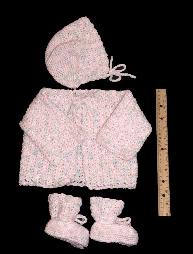 Perfectly Pink Sweater Set (click to see closeup of pattern)