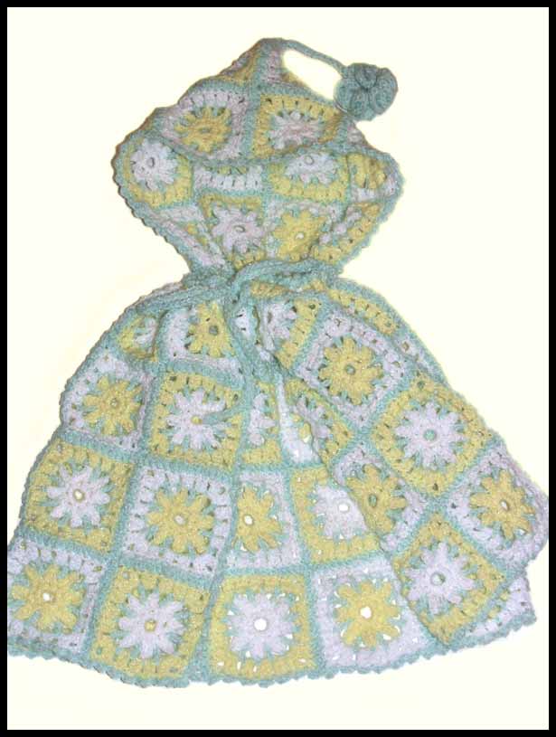 Delicate Daisies Hooded Cape (click to see closeup)