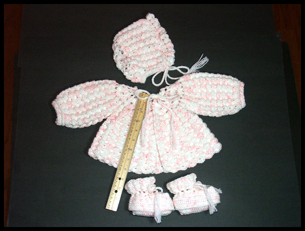 Rose Petals Sweater Set with Ruler (click to go back)