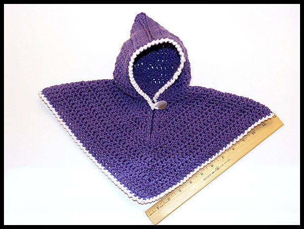 Newborn Hooded Poncho