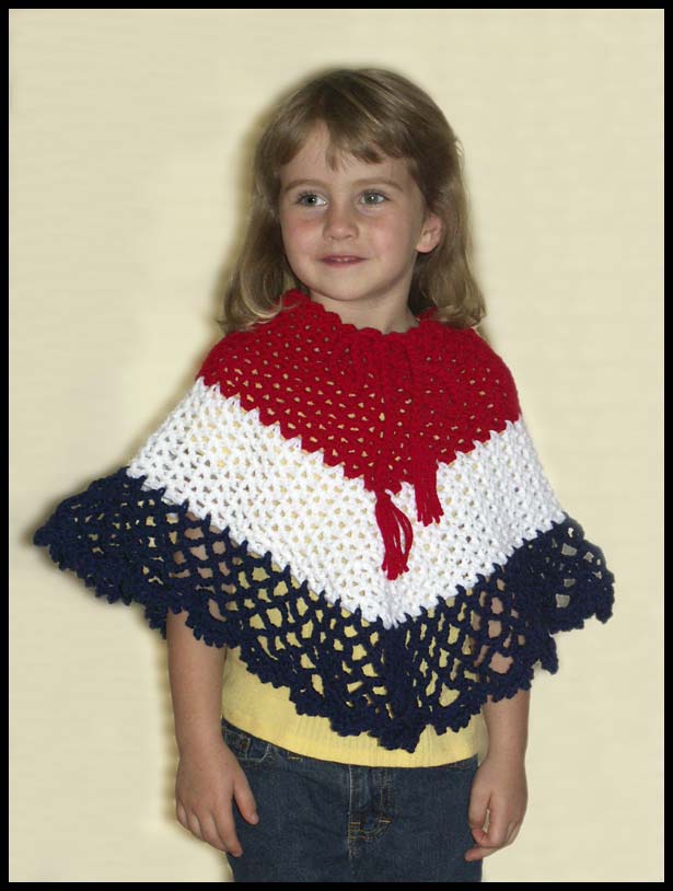 Patriotic Poncho