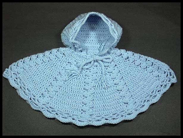 Little Blue Riding Hood Poncho