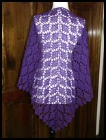 Flying Diamonds Shawl