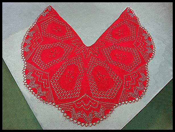 Floralia Shawl (click to see more photos and details)