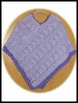 Lavender Poncho