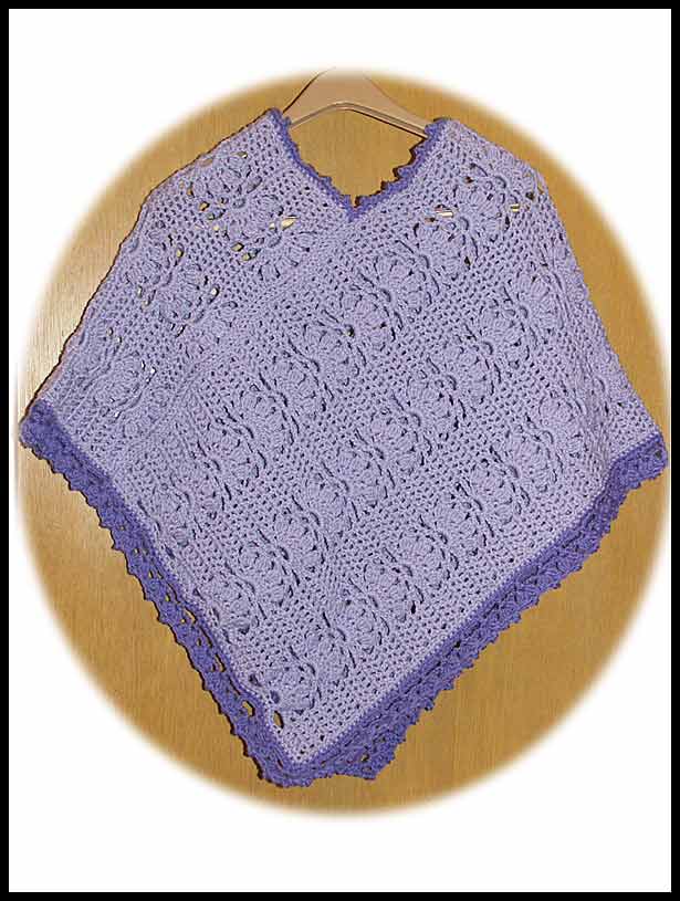 Lavender Poncho