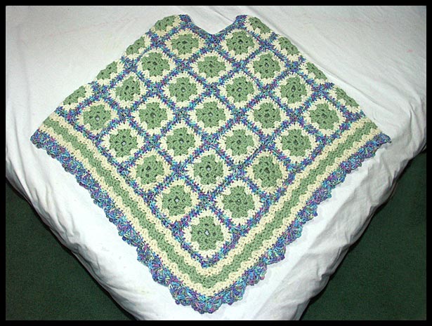 Granny Square Poncho