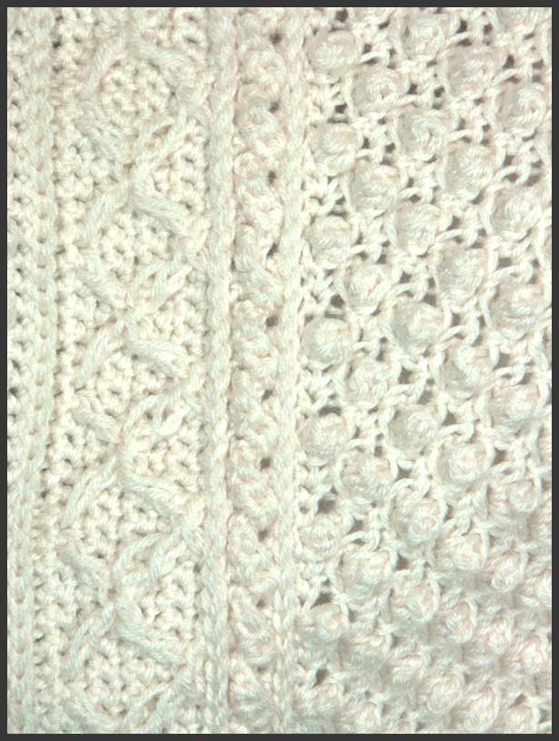 Fisherman Poncho Closeup (click to go back)