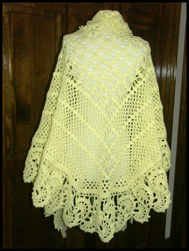 Spiderweb Shawl - Back (click to go back)